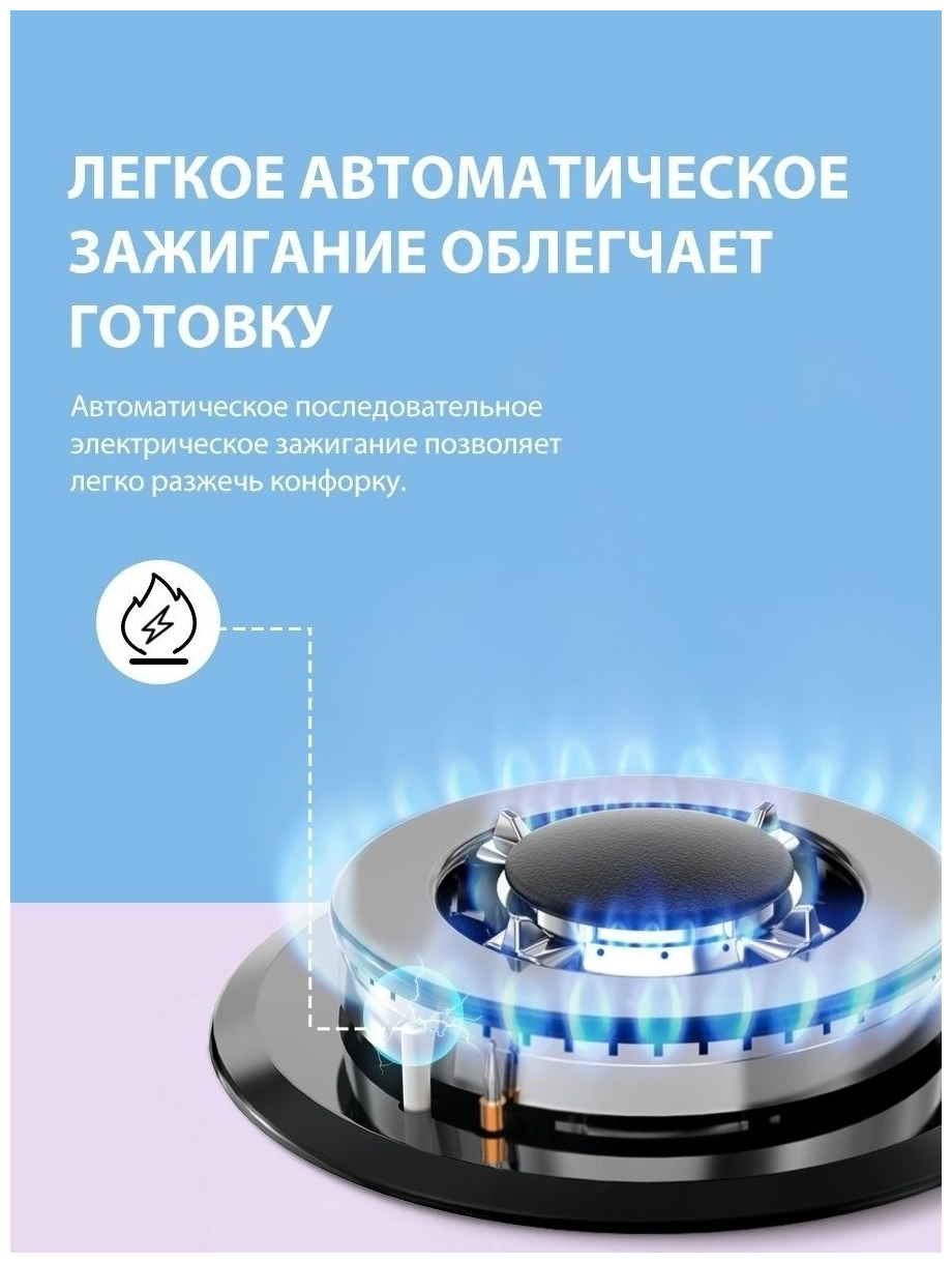 Встраив. газовая панель Midea - фото №5