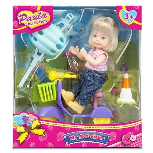 Paula Игровой набор Paula «На мопеде»