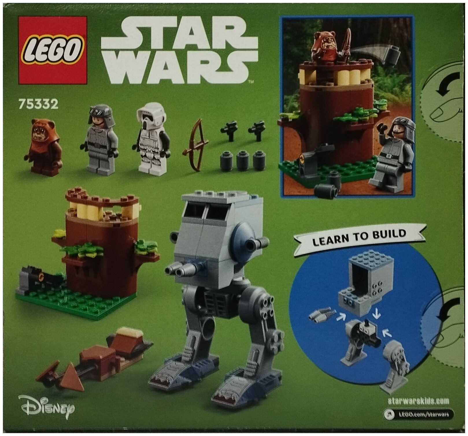 Конструктор LEGO Star Wars "Шагоход AT-ST" 75332 - фото №18