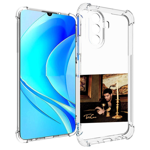 Чехол MyPads Drake - Take Care для Huawei Nova Y70 / Nova Y70 Plus (MGA-LX9N) / Huawei Enjoy 50 задняя-панель-накладка-бампер чехол mypads drake scorpion для huawei nova y70 nova y70 plus mga lx9n huawei enjoy 50 задняя панель накладка бампер