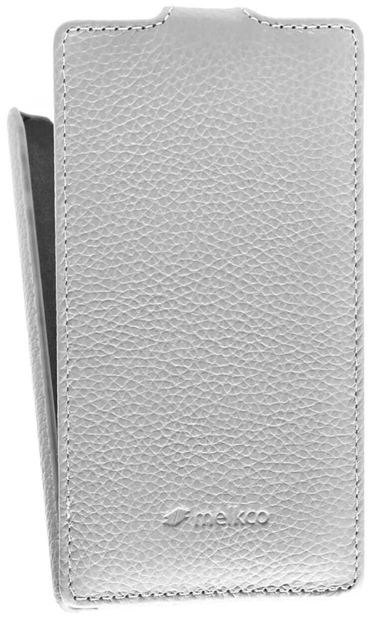 Кожаный чехол для Nokia Lumia 720 Melkco Leather Case - Jacka Type (White LC)