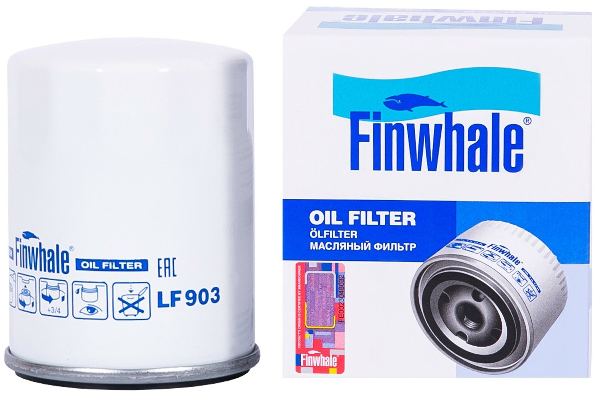 Масляный фильтр Finwhale LF903