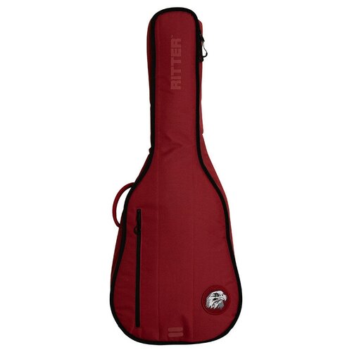 чехол для классической гитары качественный прочный и долговечный carouge ritter rgc3 c egr Ritter RGD2-C/SRD Чехол для классической гитары серия Davos, защитное уплотнение 16мм+13мм, цвет Spicy Red