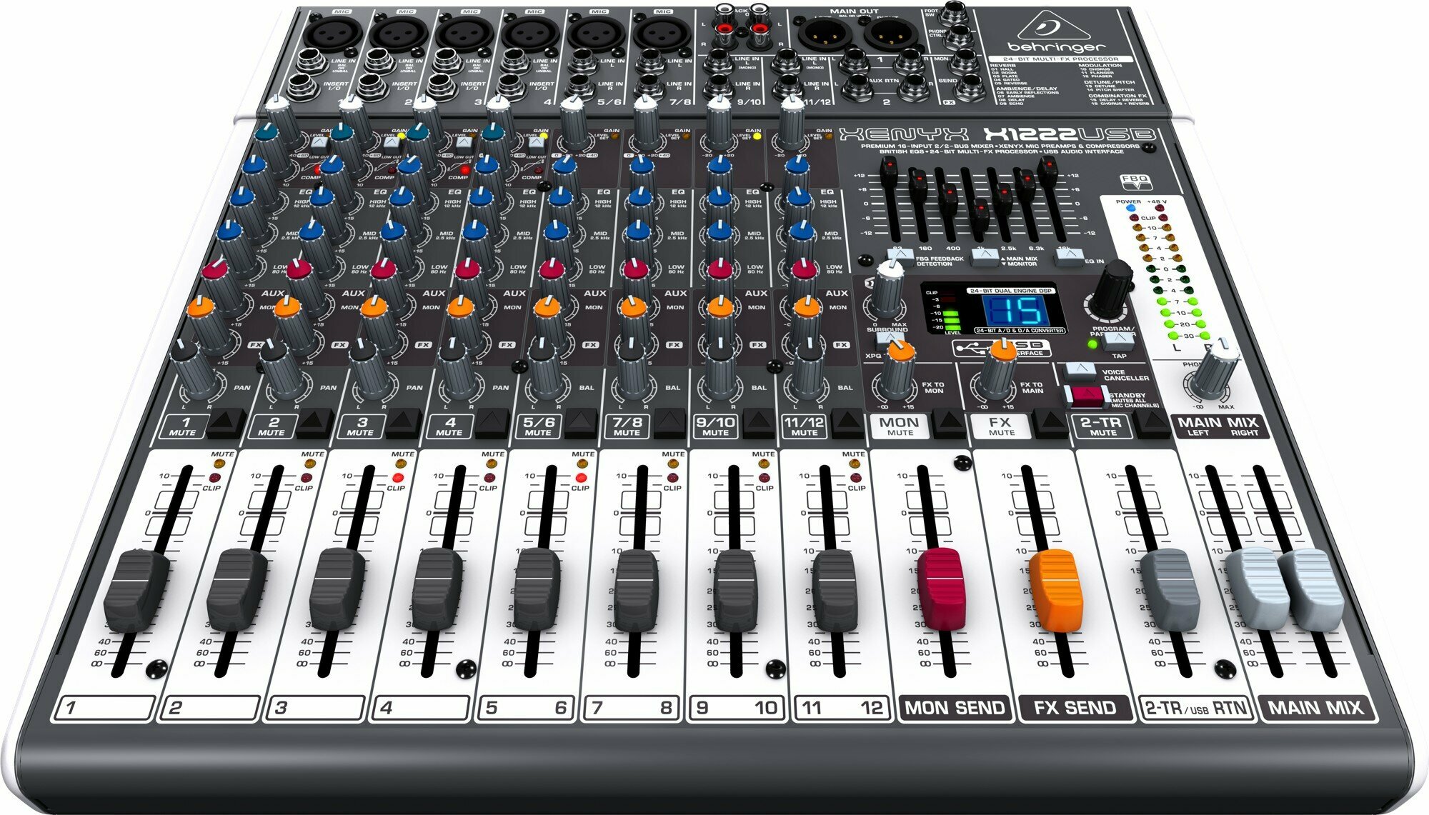 Микшерный пульт Behringer X1222USB