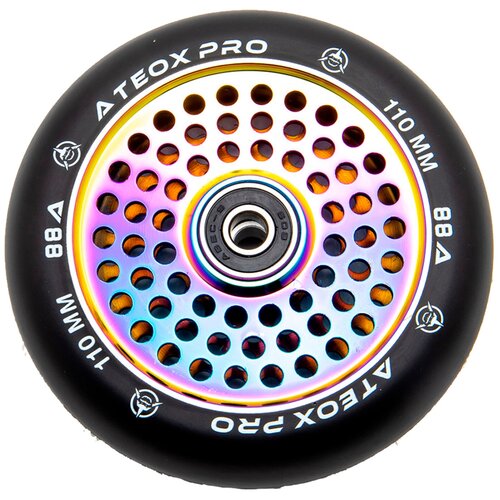 колесо pvo для подкатного колеса Колесо для трюкового самоката ATEOX PRO Full Core 110mm AL Honey Core
