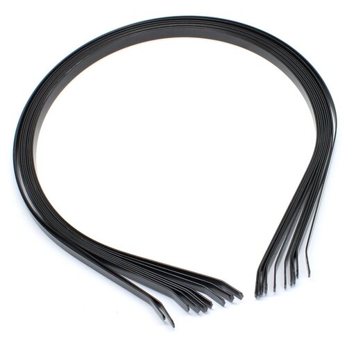 Основа для ободка металлическая цвет черный 121406 см 10 шт ВсемБусики 369₽