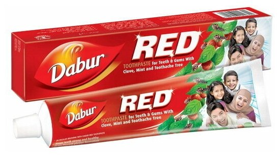 Зубная паста Ред Дабур (RED Dabur), 100 гр