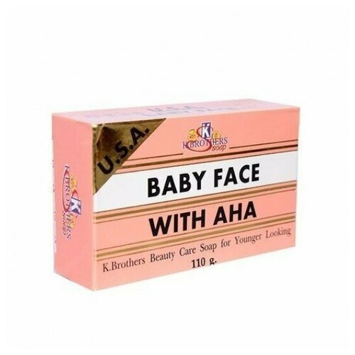 Мыло Baby Face With AHA, 50 гр. K. Brothers