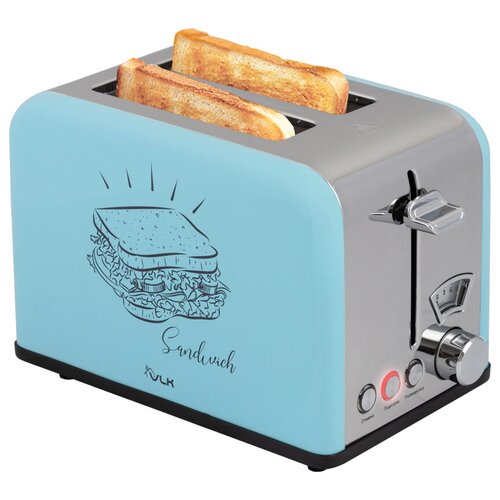 Тостер VLK Palermo 100 90280 голубой