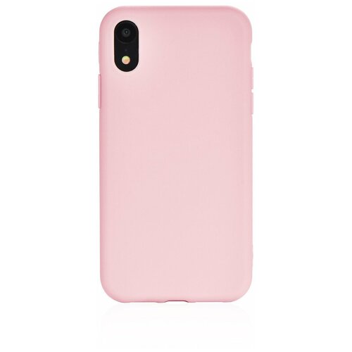 фото Чехол накладка iphone xr 6.1" gurdini soft lux силикон (6) нежно-розовый