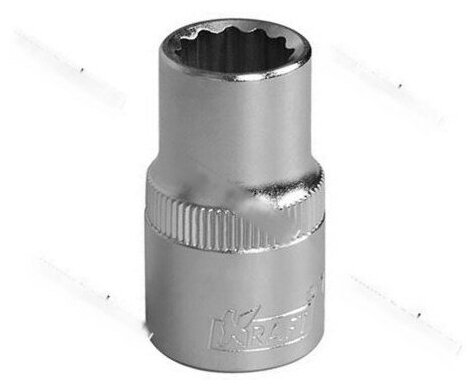 Головка Торцевая 1/2"Dr 12 Мм 12 Граней_пл Kraft арт. KT700345 - фотография № 3