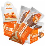 BootyBar, Протеиновый 4х-слойный батончик без сахара Crunch Bar, 16шт по 60г (Шоколад-Черная смородина) - изображение