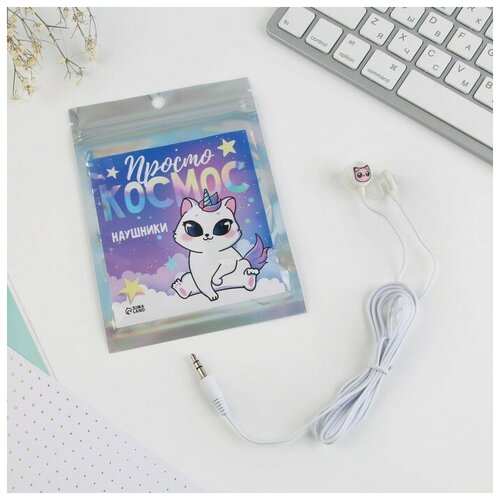 Наушники вакуумные в пакете Просто космос модель OBT 13 30000₽