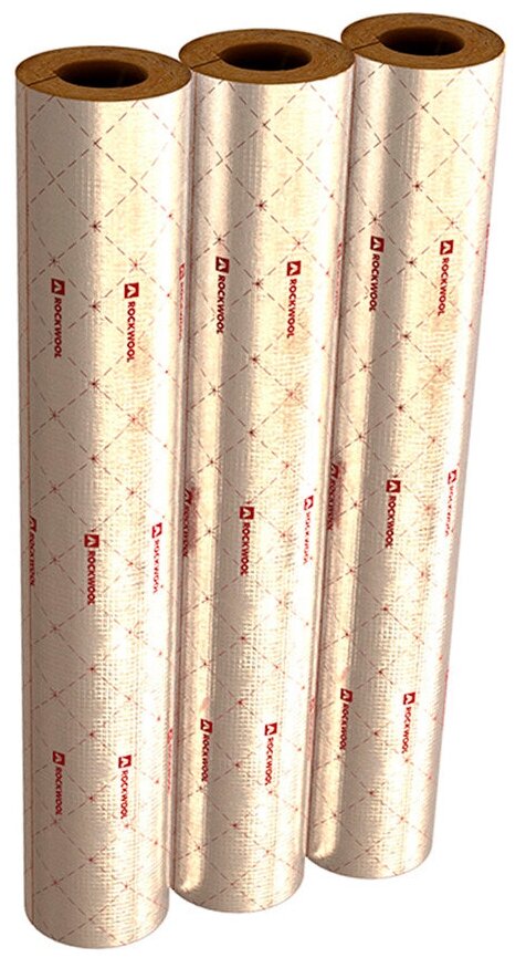 Звукоизоляция для труб Rockwool цилиндр 114х30х3000 мм — купить по ...