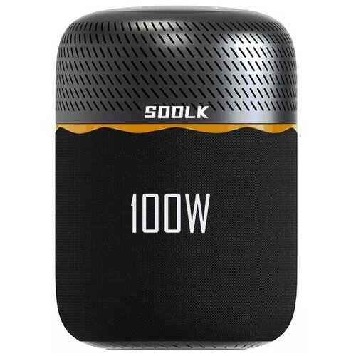 Колонка портативная SODLK T100W-BT50 NFC AUXTFUSB 10400mAh стандарт 41 встроенный сабэквалайзерTWS до восьми уст-в два усилителя D-Class 1198800₽