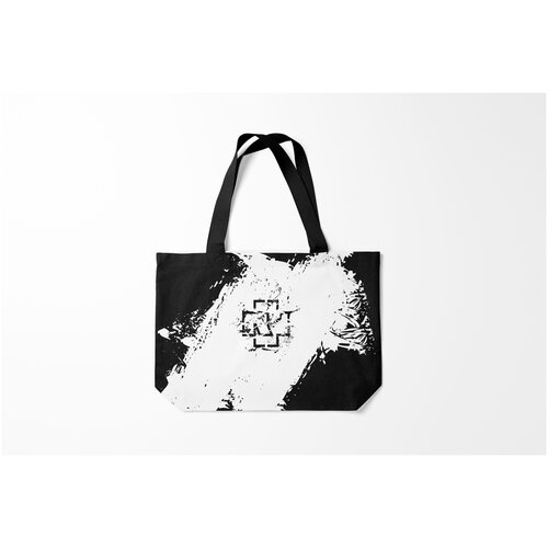 фото Сумка-шоппер / 46х35 см / рок / rammstein рамштайн burnettie