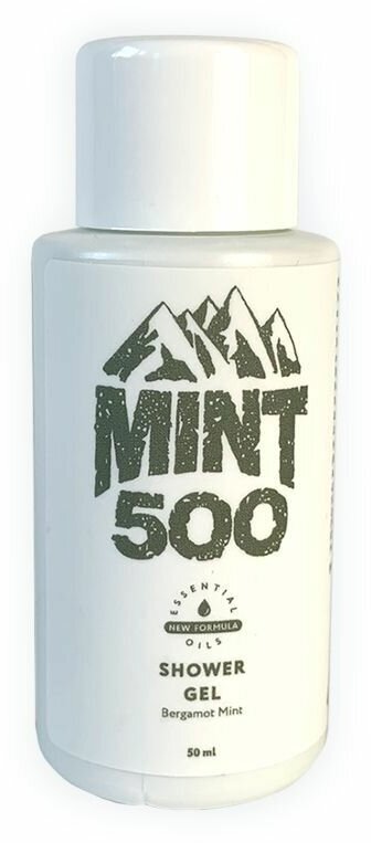 Увлажняющий гель для душа с ароматом мяты и бергамота Mint500 Shower Gel Bergamot Mint 50 мл