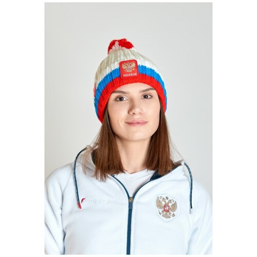 фото Шапка вязаная (белый) forward u20422g-ff172 l