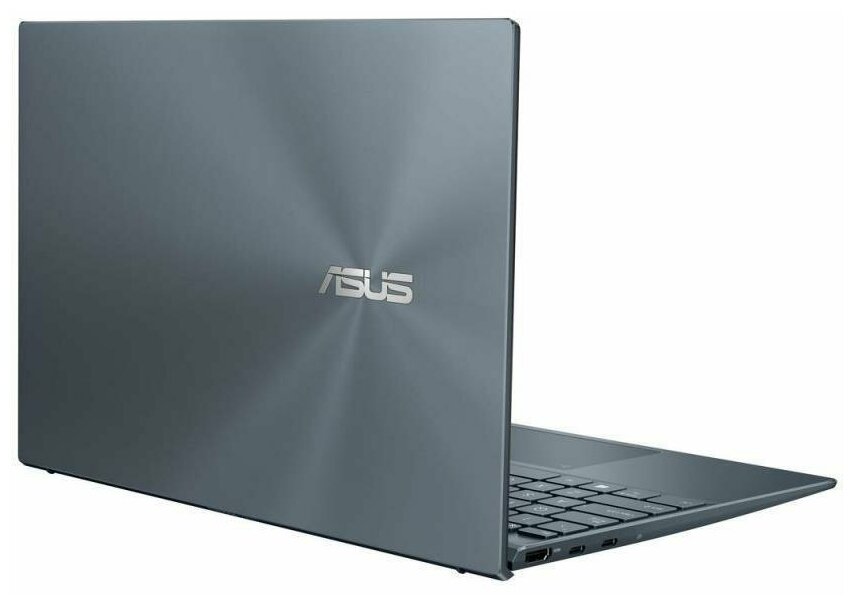14 Ноутбук ASUS Zenbook UM425 1920x1080 AMD Ryzen 5 5600H 33 ГГц RAM 8 ГБ LPDDR4X SSD 512 ГБ AMD Radeon RX Vega 7 Windows 11 Home UM425QA-KI164W серый