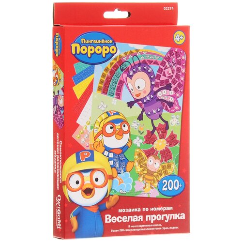 Пороро. Мозаика. Веселая прогулка. арт. 02274