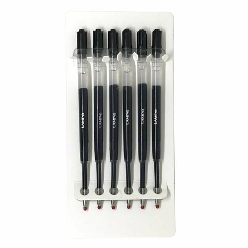 Стержни для ручки Lampo Metal Pen , 6 шт