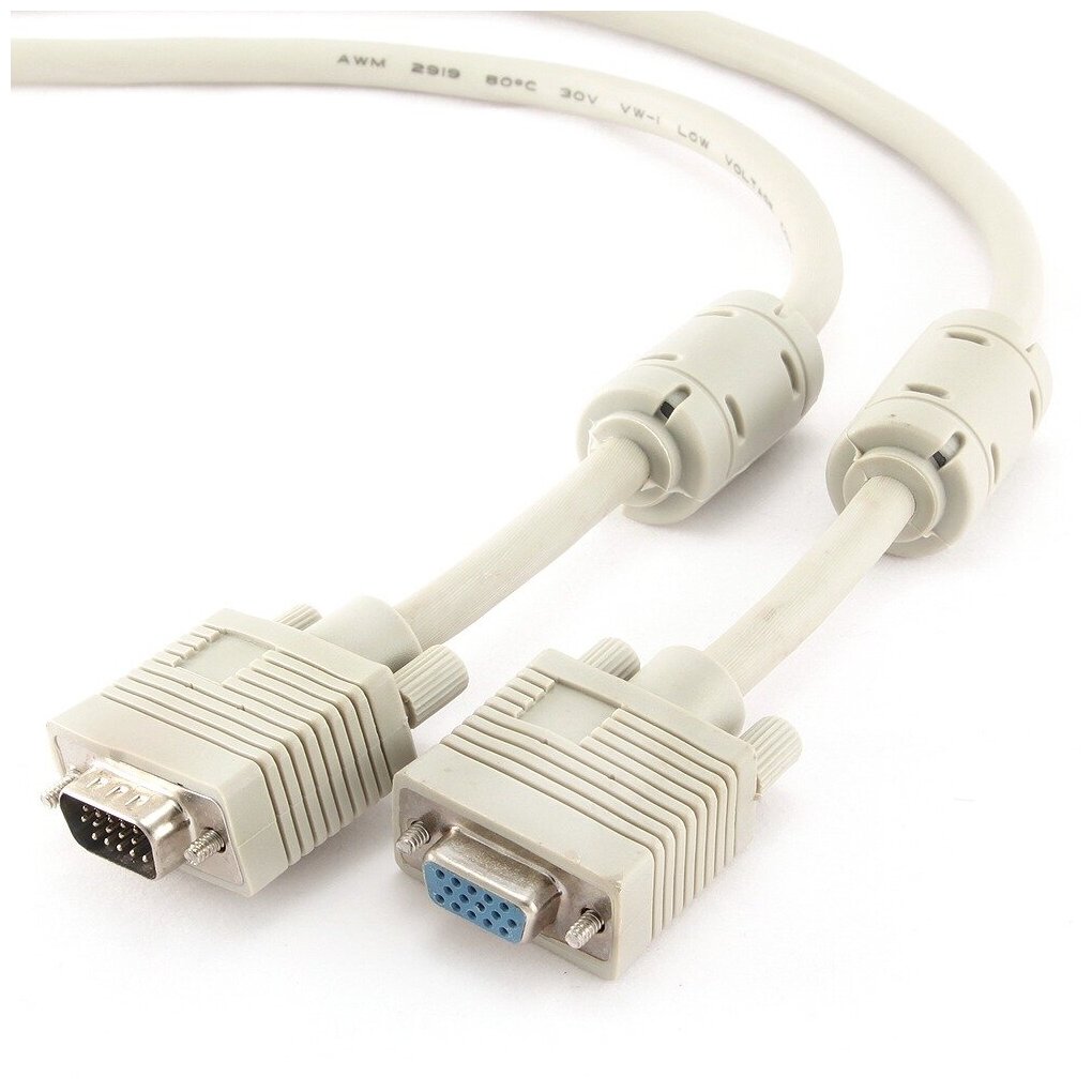 VGA кабель Cablexpert CC-PPVGAX-6 1.8m