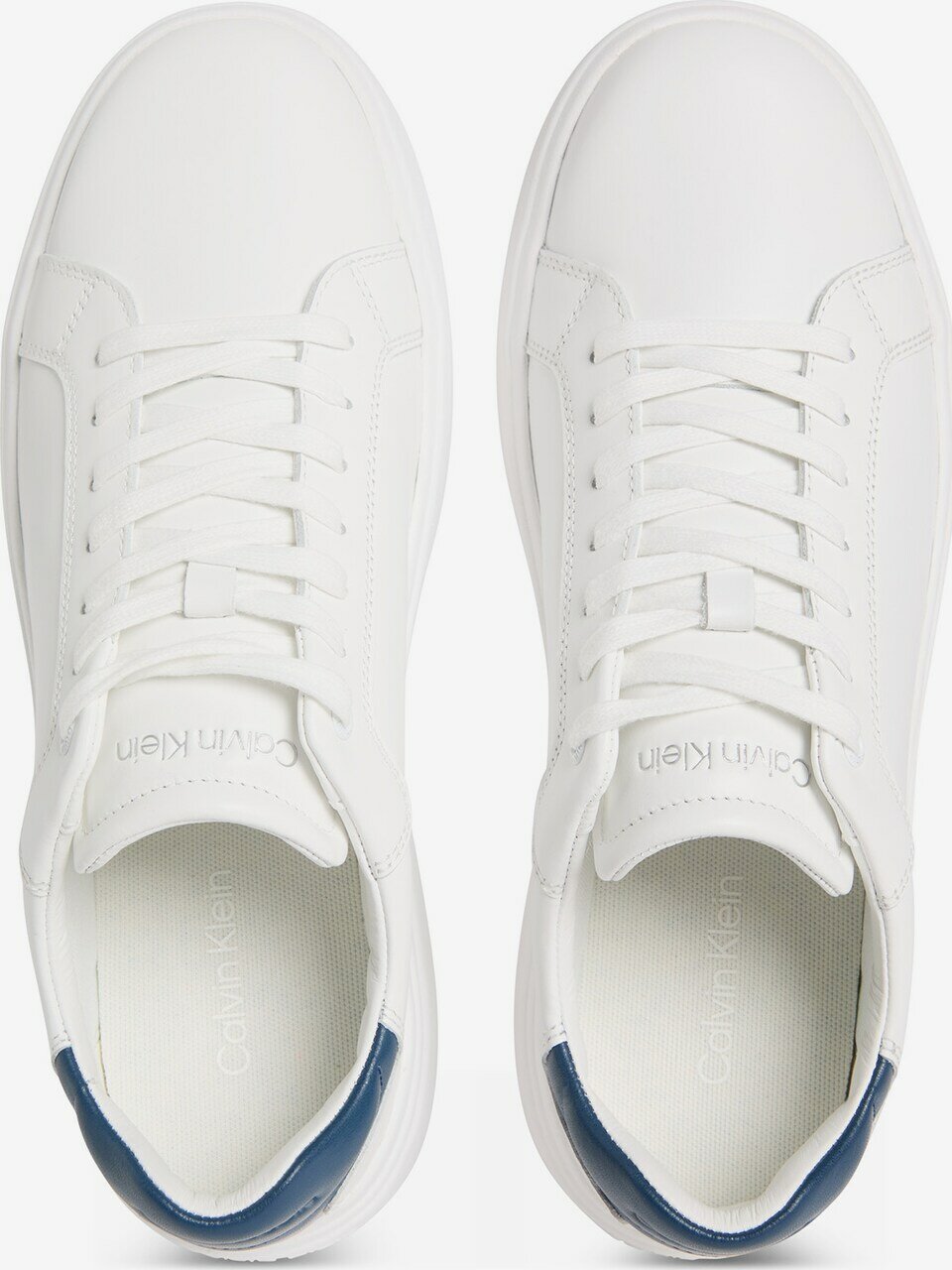 Кеды CALVIN KLEIN, размер 42 EU, белый — фото 1