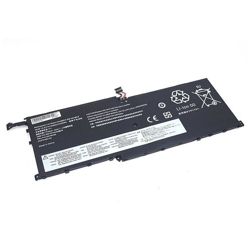 Аккумуляторная батарея iQZiP для ноутбука Lenovo ThinkPad X1 Carbon (00HW028) 15.2V 3290mAh OEM черная