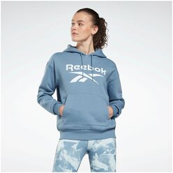 Толстовка Reebok RI BL Fleece Hoody Синий S GS9393