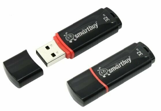 USB Флеш-накопитель Smartbuy Crown 32 Гб черный