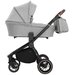 Коляска 2 в 1 Carrello Epica CRL-8510/1 Silver Grey (черная рама)