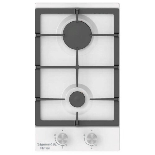 Варочная панель газ Zigmund Shtain G 143 W бел домино решётка чугун Турция 1399000₽