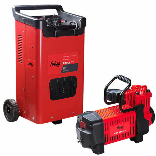 FUBAG Пуско-зарядное устройство FORCE 800 FUBAG Автомобильный компрессор Roll Air 7020 4689000₽