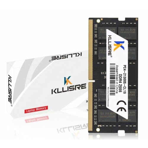 оперативная память для ноутбука sodimm 16 gb azerty ddr4 2666 мгц Оперативная память Kllisre DDR4 16 GB 2666 МГц SODIMM