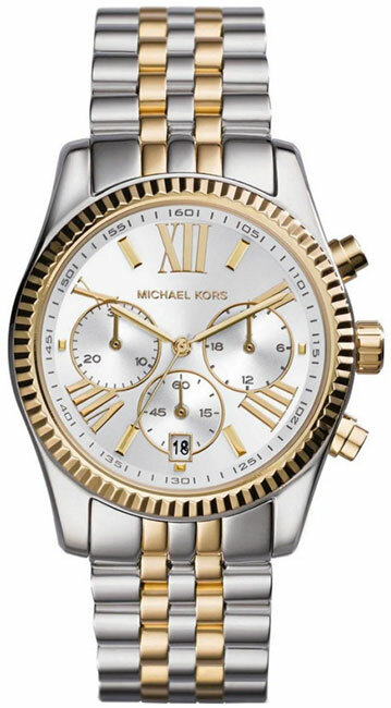Наручные часы MICHAEL KORS Lexington 78863, серебряный, золотой