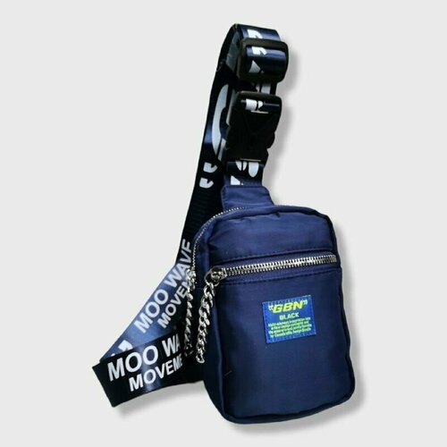 фото Рюкзак слинг , синий нет бренда