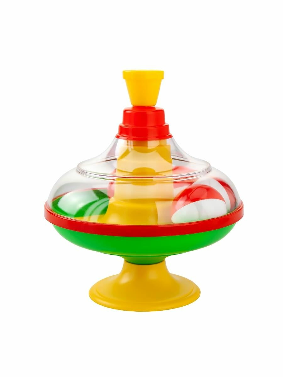 Юла с шариками 14 см Stellar 01319