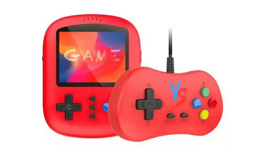 Игровая приставка GAME BOX Handheld Game Console K21 620 in 1 (+gamepad) Red