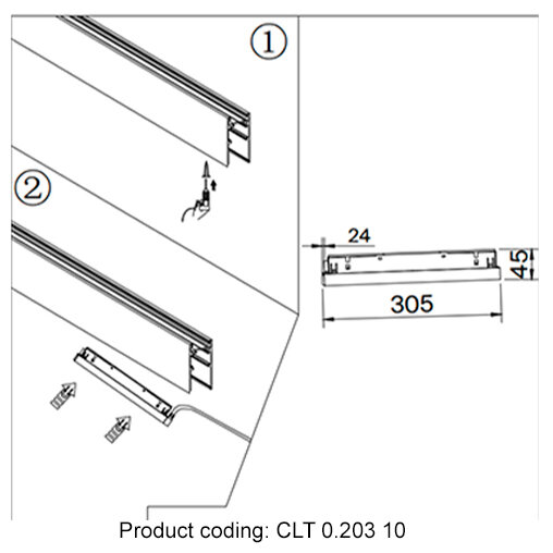 Драйвер Crystal Lux 48V 300W IP20 - фото №8