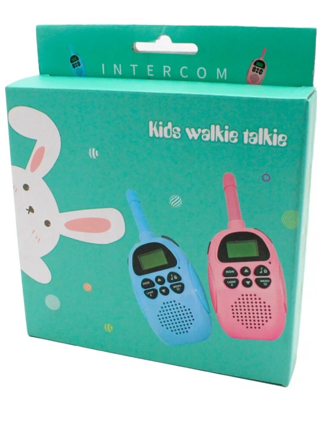 Перезаряжаемые детские рации - игровой набор Kids Walkie Talkie 2 шт