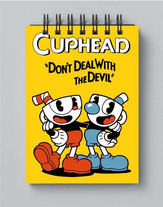 Блокнот Cuphead/ Капхед №1, А4