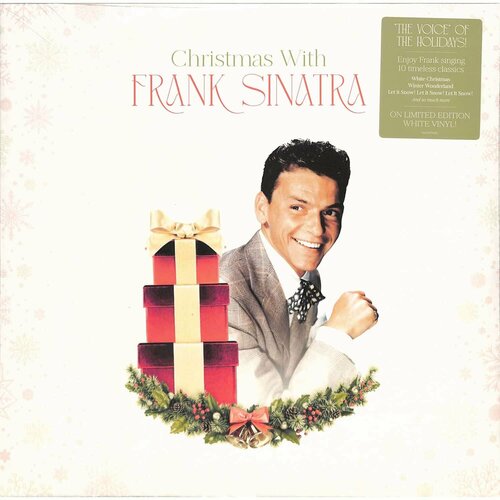 FRANK SINATRA - Christmas with Frank Sinatra (LP white). Виниловая пластинка