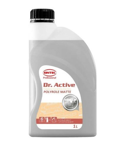 Полироль-очиститель пластика SINTEC Dr.Active Polyrole Matte ваниль 1 л