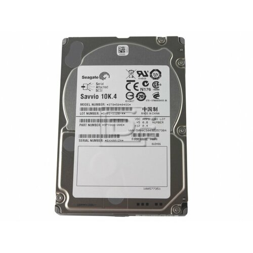 Жесткий диск Seagate ST9450404SS 450Gb SAS 25 HDD 5940500₽