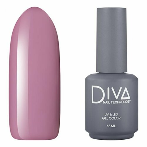 Гель-лак для ногтей Diva Nail Technology плотный, светлый, насыщенный, розовый, 15 мл diva гель diva для моделирования flash 30 мл