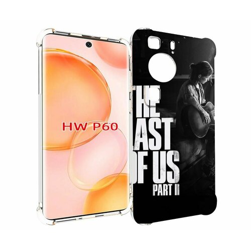 Чехол MyPads The Last of Us Part II Элли для Huawei P60 задняя-панель-накладка-бампер