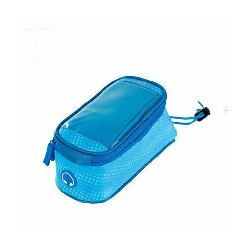 Велосипедная сумка на раму с отделением под смартфон Roswheel Polka(Синяя) M 121024PM-B