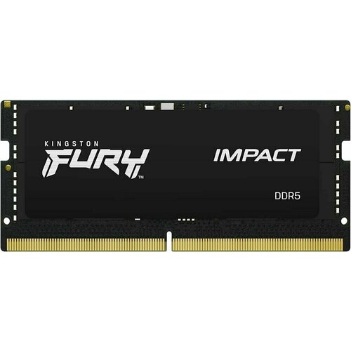 Оперативная память 16Gb DDR5 4800MHz Kingston Fury Impact SO-DIMM KF548S38IB-16 900000₽