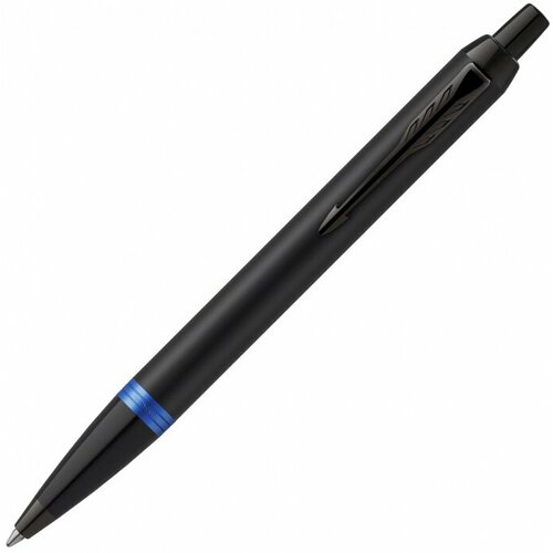 Parker 2172941 Ручка шариковая parker im vibrant rings k315, flame blue pvd