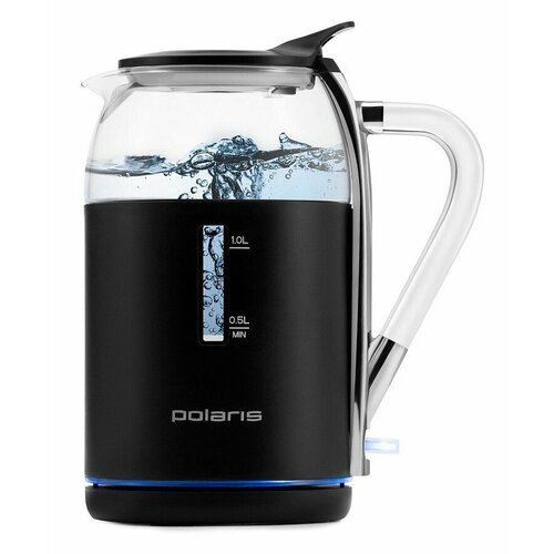 Чайник электрический Polaris PWK 1563CGL 15л 2200Вт графитпрозрачный корпус двойные стенки 478500₽
